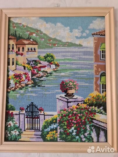 Картина с вышивкой 47х57
