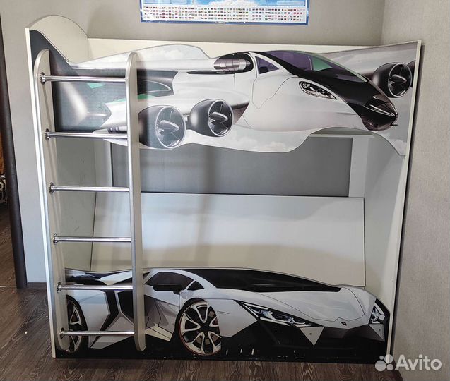 Двухярусная кровать детская