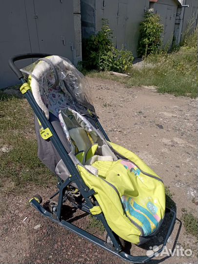 Коляска санки