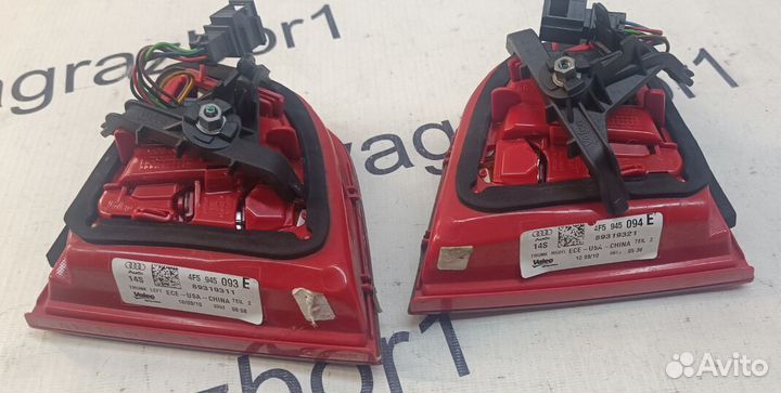 Фонарь задний Audi A6 (C6) III рестайлинг (2008–20