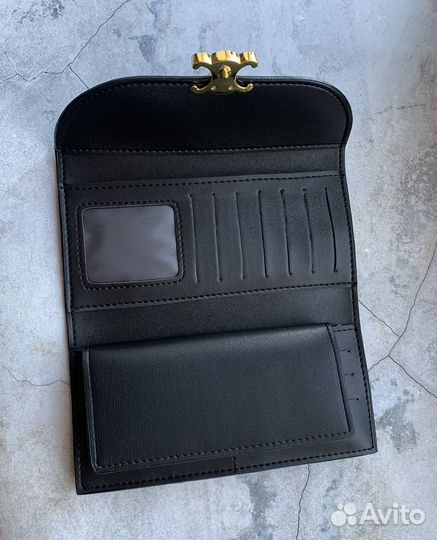 Celine вместительный кошелек