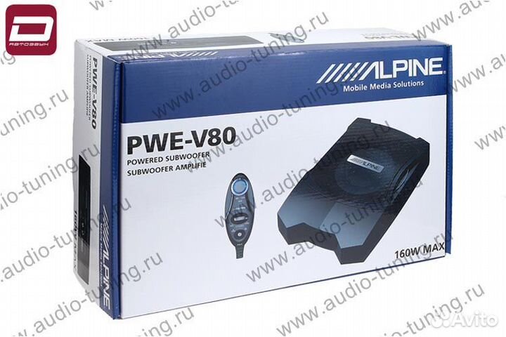 Alpine PWE-V80 активный сабвуфер 8