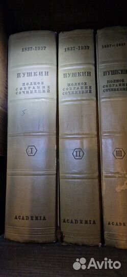 А. С. Пушкин. Полное собрание сочинений, 1937-38