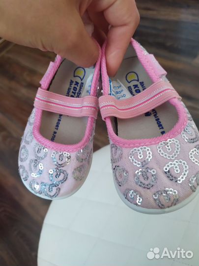 Слипоны для девочки