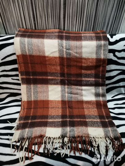 Плед шерстяной