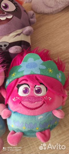 Мягкие игрушки Тролли пакетом