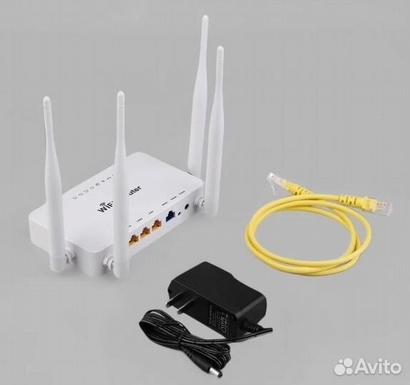 Комплект интернета: 4g модем + Wi-Fi роутер