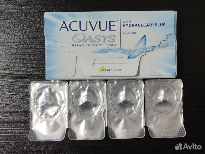 Линзы контактные acuvue oasys двухнедельные