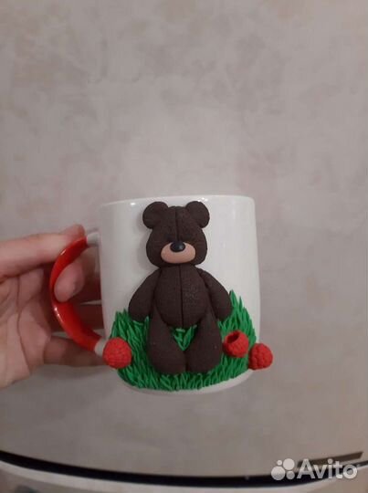 Кружка из полимерной глины