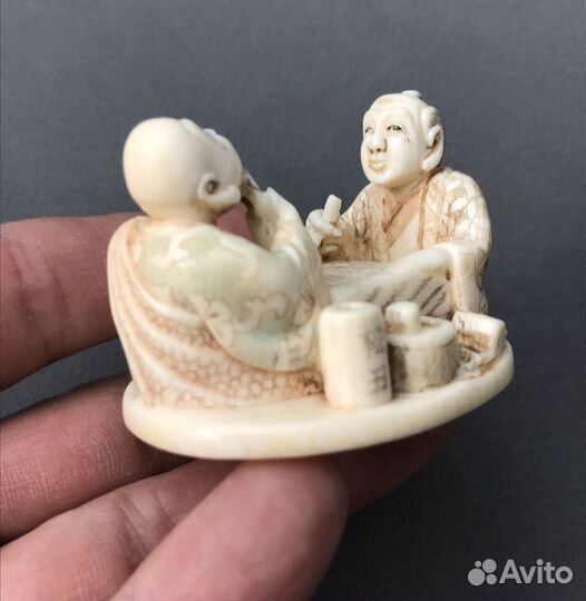 Окимоно, резьба, 1912-1920 годы, Япония