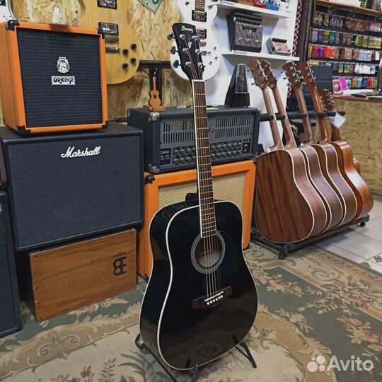 Акустическая гитара Ibanez PF15 Black China 2010s