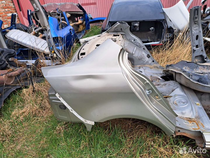 Задняя часть кузова на Mitsubishi Lancer 10