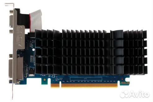 Видеокарта asus GeForce GT 730 2гб gddr5 (новая)
