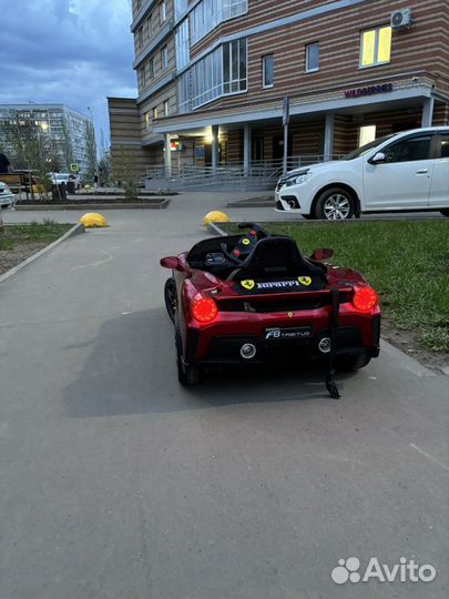 Детский электромобиль ferrari