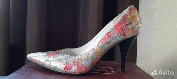 Туфли женские новые - 38 размер - натуральная кожа