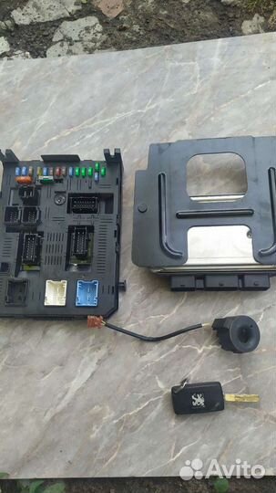 Эбу Peugeot 307 комплект