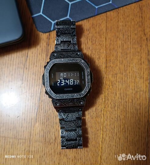 Мужские наручные часы casio g-shock dw-5600bb