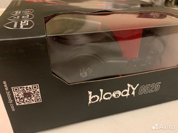 Игровая гарнитура A4Tech Bloody G525