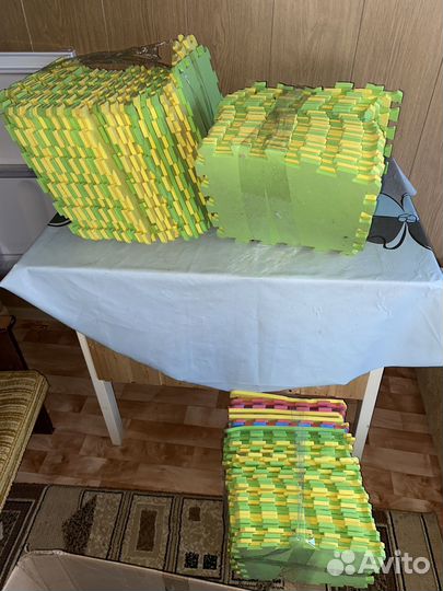 Детский коврик пазл