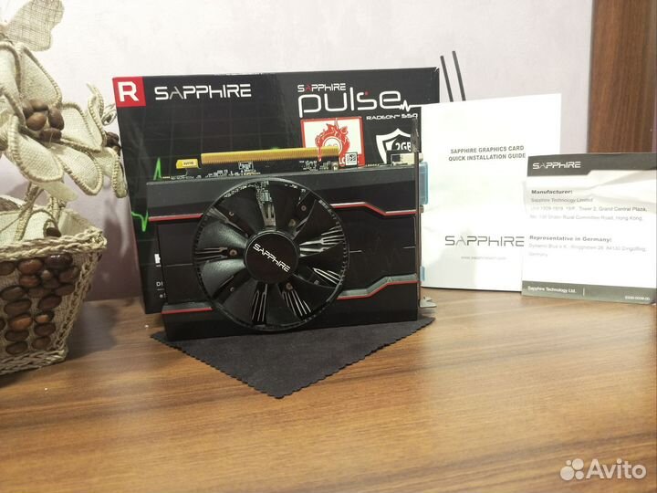 Видеокарта rx550 2GB