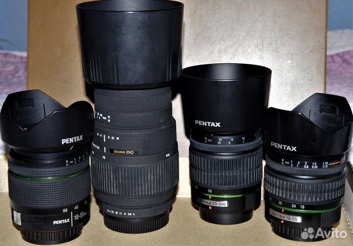 Объективы для Pentax