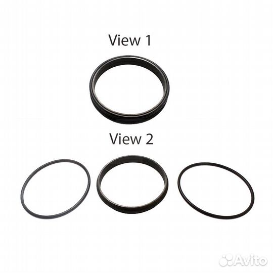 Плавающее уплотнение 14X-27-00100/K14X-27-00100 /1