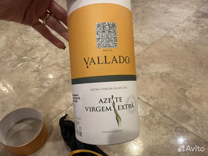 Коробка от Масло оливковое Quinta do Vallado