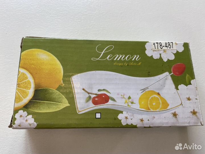 Мини-блюдо для сервировки лимона