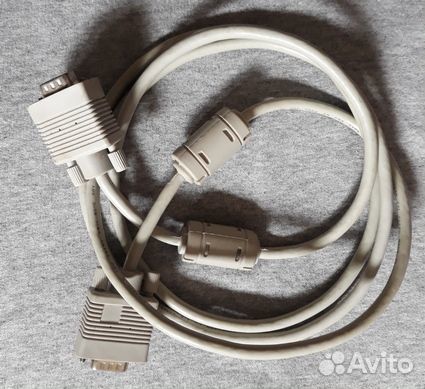 VGA кабель вилка - вилка