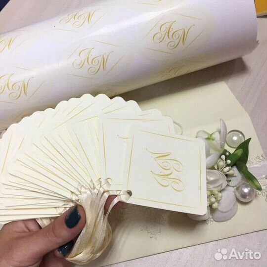 Свадебные конверты и приглашения