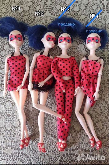 Куклы Леди Баг (осталось 2 шт)