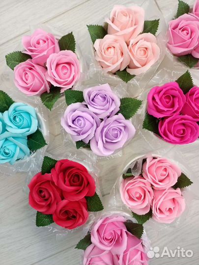 Мыльные розы