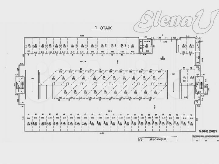 Машиноместо, 17 м²