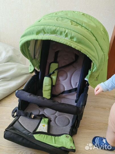 Коляска 2 в 1 camarelo sevilla