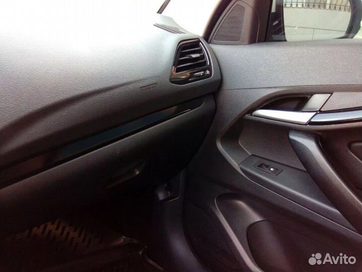 Молдинги салона Веста чёрный глянец