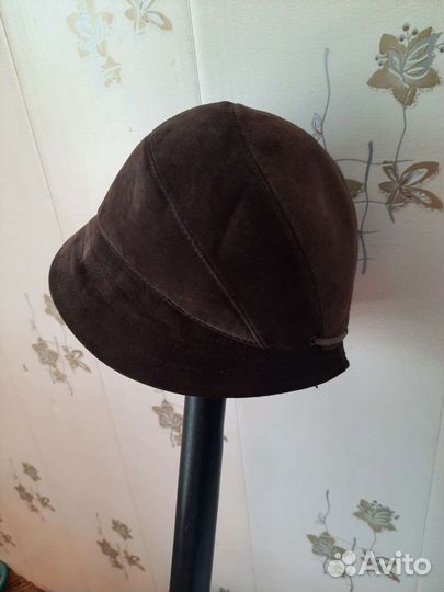 Натуральная замшевая шляпа