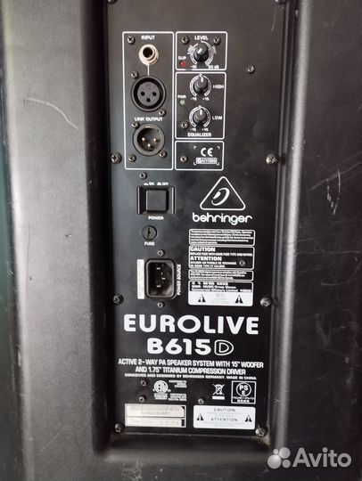 Продаю колонки Behringer B615D и ZTX AudioMX-115