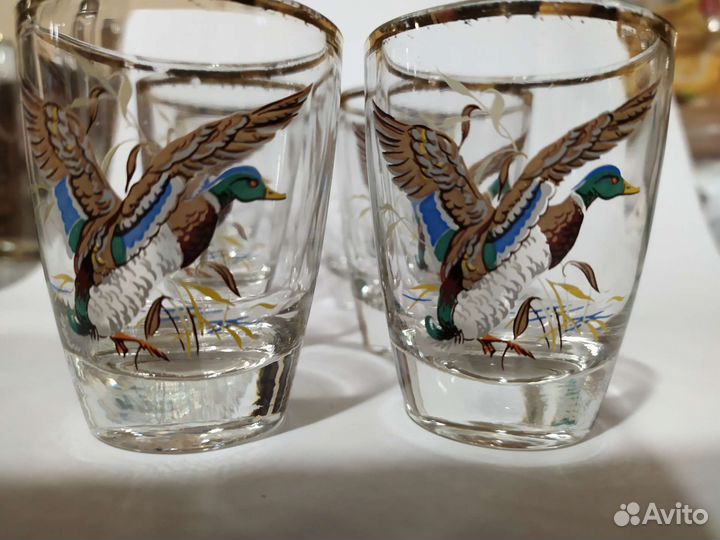 Стопки стеклянные