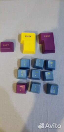 Кейкапы maxkey ISO дополнительные клавиши