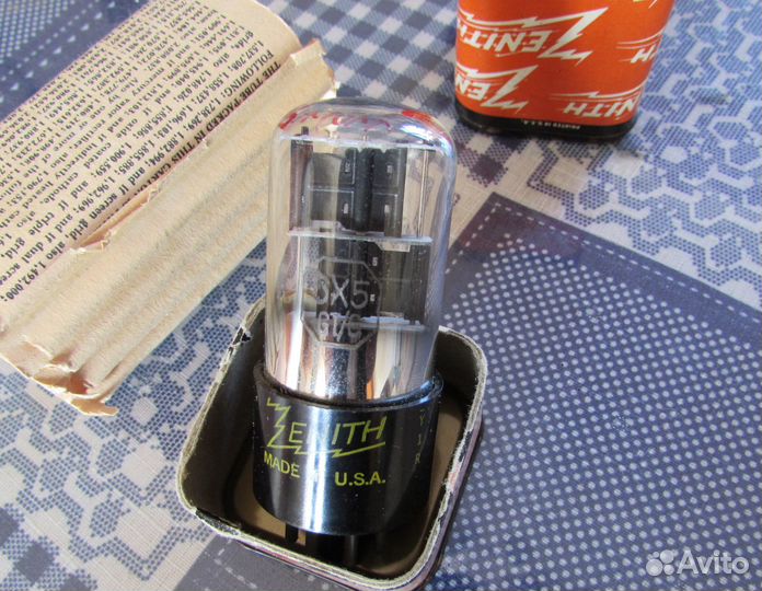 Кенотрон 6Х5GT-G Zenith USA NOS