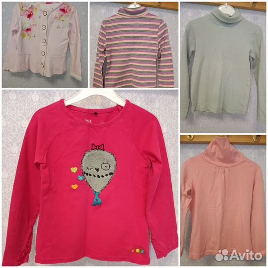 Пакет вещей на девочку 98-104-110