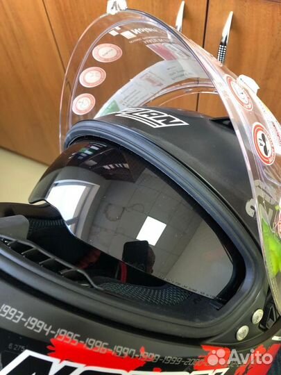 Мотошлем Nolan N87 Iconic Replica N-com C.Checa XL