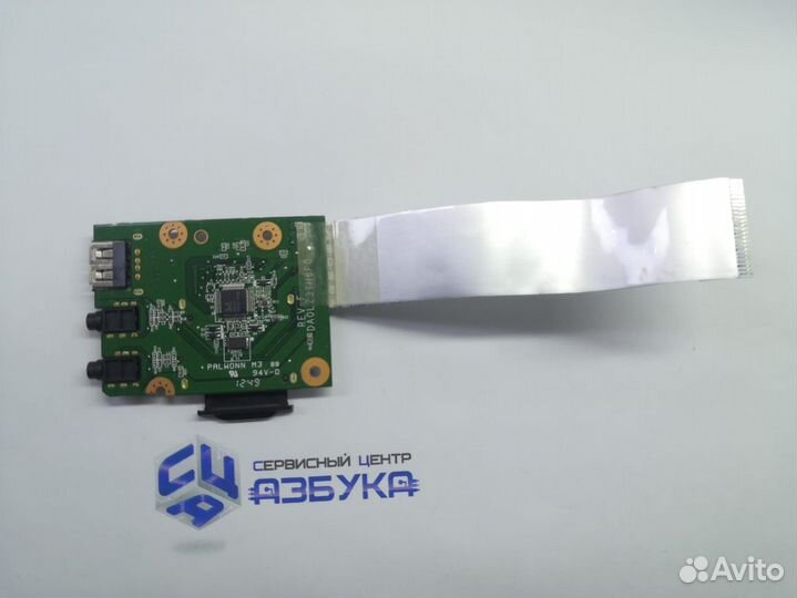 Плата разъемов USB, Audio, картридер Lenovo Z580