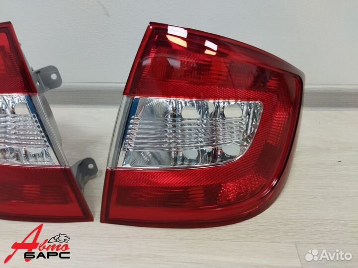 Фонарь задний Skoda Rapid с 2012 по 2020 год