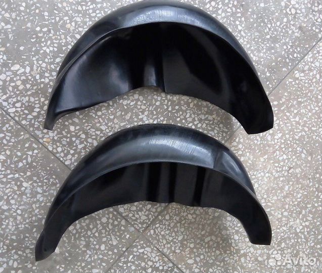 Защита арок Шевроле Ланос