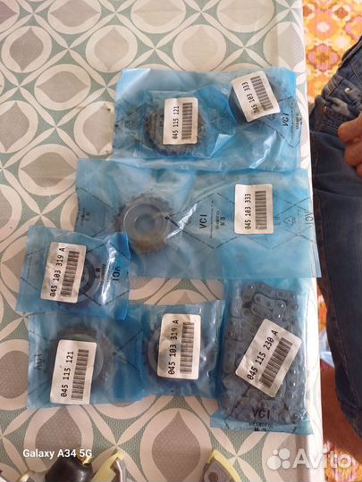 Цепь грм skoda fabia