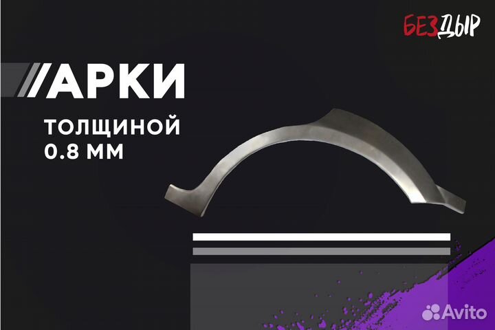 Кузовная арка Nissan Wingroad Y11 правая