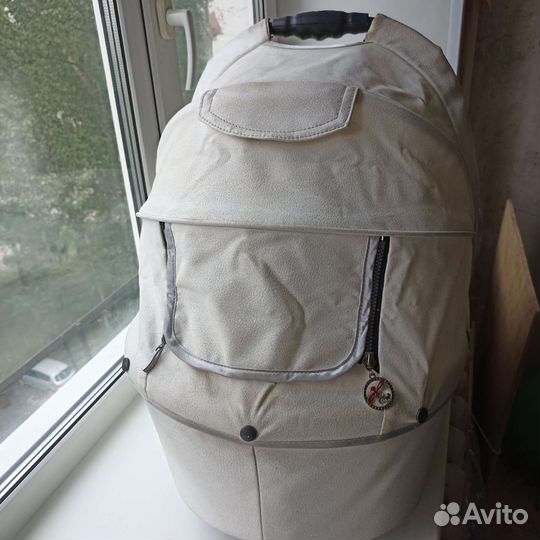Коляска 2 в 1 эко кожа
