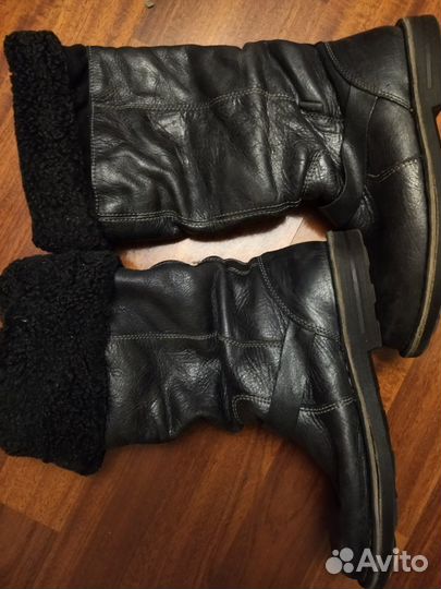 Зимние сапоги ecco