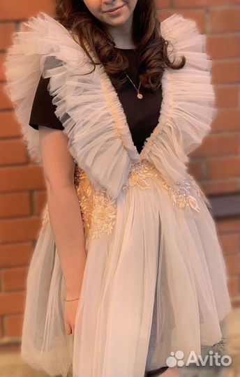 Школьный фартук и платье